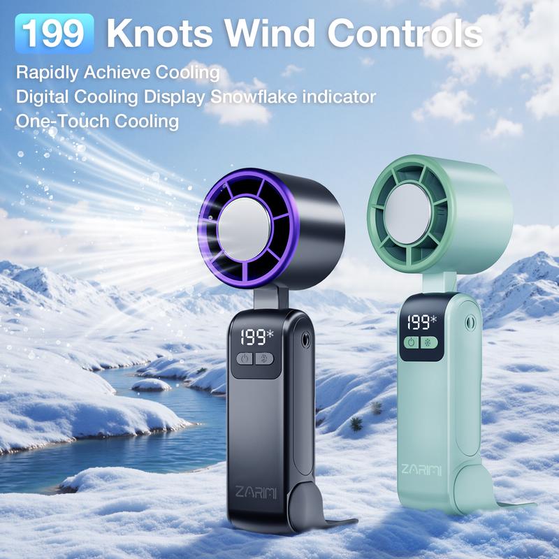 Multifunctional Portable Turbo Handheld Cooling Fan
