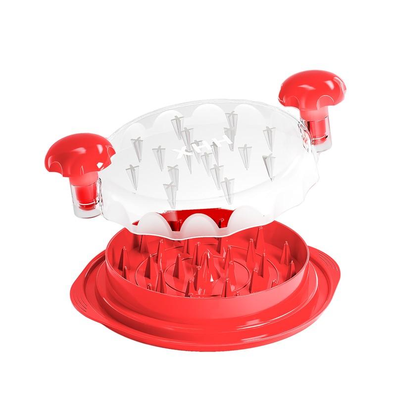Large Chicken Breast Shredder Tool, Visible Lid Meat Grinder, Anti-Slip Strip, Ergonomic Handle