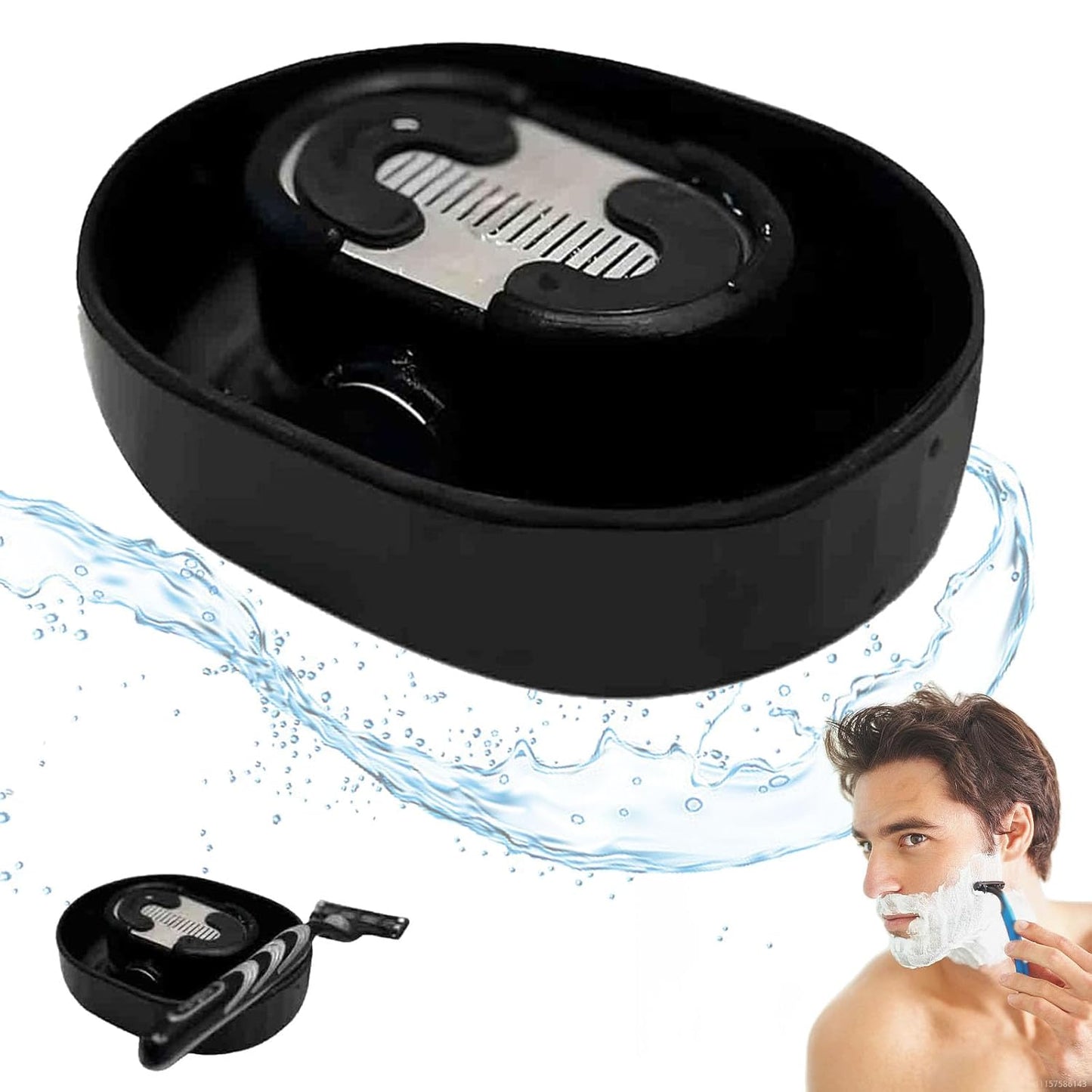 Razor Rinser-Goodbye to Clogged Razors and Dirty Sinks