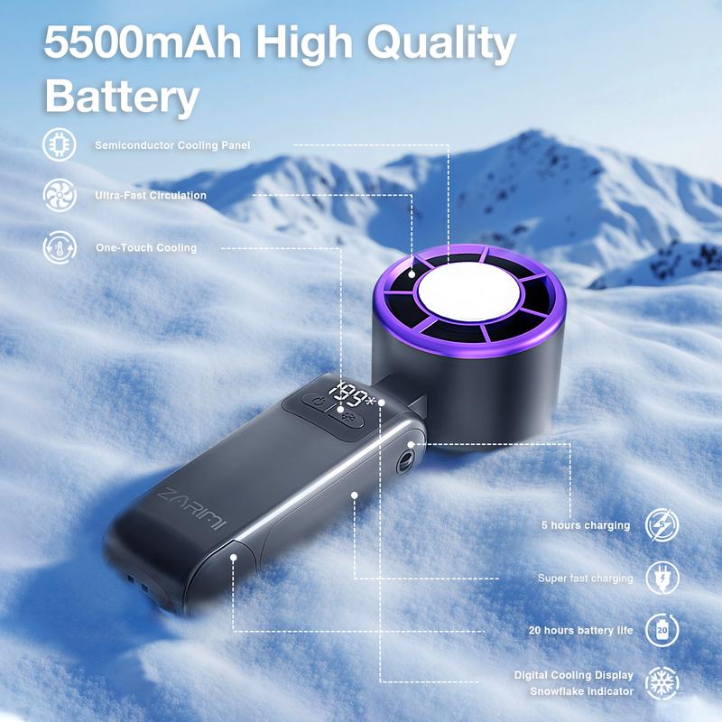 Multifunctional Portable Turbo Handheld Cooling Fan